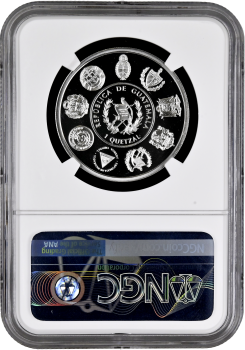 Гватемала 1 кетсаль 2015 г., NGC PF70 UC, "Иберо-Америка - Культурные корни" Top Pop