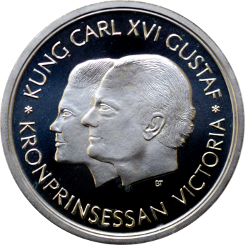 Швеция 200 крон 1999 г., PROOF, "Миллениум"