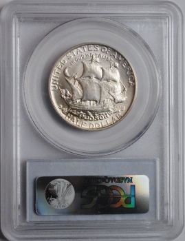 США 50 центов 1935 г., PCGS MS64, '150 лет городу Гудзон, штат Нью-Йорк'