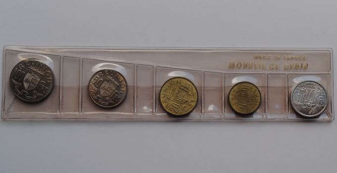 Реюньон набор 1964 г., BU, 'Заморский департамент Франции (1945 - 1973)'