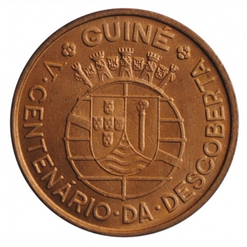 Гвинея-Бисау 1 эскудо 1946 г., BU, "500 лет открытию Гвинеи"