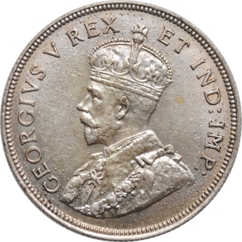 Британская Восточная Африка 1 шиллинг 1924 г., AU, "Король Георг V (1911 - 1937)"