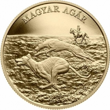 Венгрия 2000 форинтов 2021 г., BU, "Венгерская борзая"