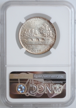 США 50 центов 1937 г., NGC MS65, "75 лет Сражению при Энтитеме"