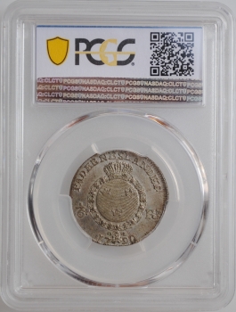 Швеция 1/6 риксдалера 1790 г. OL, PCGS MS62, "Король Густав III (1771 - 1792)"