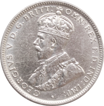 Австралия 1 шиллинг 1917 г. M, AU, "Король Георг V (1911 - 1936)"