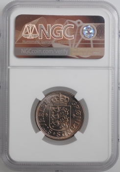 Гренландия 25 эре 1926 г., NGC MS65, "Крона (1926 - 1964)"