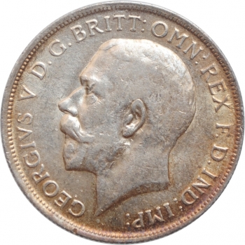 Великобритания 2 шиллинга (флорин) 1916 г., XF, "Король Георг V (1910 - 1936)"