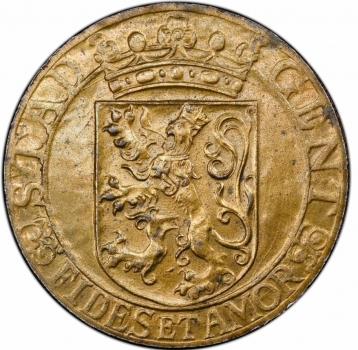 Бельгия 5 франков 1918 г., PCGS MS63, "Германская оккупация города Гент (1915 - 1918)"