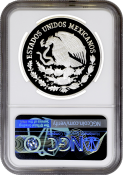 Мексика 10 песо 2006 г., NGC PF68 UC, "180 лет Федерации - Идальго"