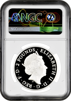 Великобритания 2 фунта 2020 г., NGC PF70 UC, "Британия - Дух нации" Top Pop