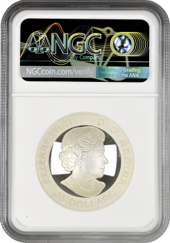 Канада 25 долларов 2018 г., NGC PF69 UC, "Классический праздничный орнамент"