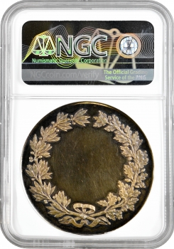 Швейцарія срібна медаль 1902 р., NGC MS61, "Женевський музичний фестиваль"