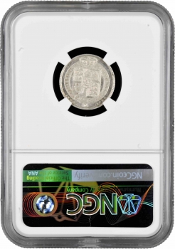 Великобритания 6 пенсов 1824 г., NGC MS63, "Король Георг IV (1820 - 1830)"