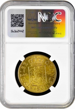 Гренландия 5 крон 1944 г., NGC MS64, "Датская колония (1926 - 1964)"
