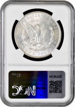 США 1 доллар 1897 г., NGC MS63, "Доллар Моргана"