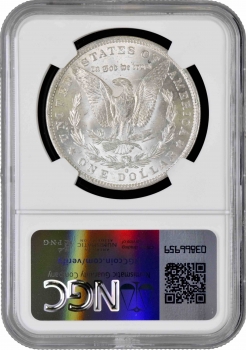 США 1 доллар 1884 г. O, NGC MS62, "Доллар Моргана"