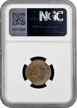 Ямайка 1 фартинг 1893 г., NGC MS64, "Королева Виктория (1869 - 1901)"