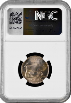 Ирландия 1 шиллинг 1954 г., NGC MS65+, "Республика Ирландия (Éire) (1939 - 1969)"