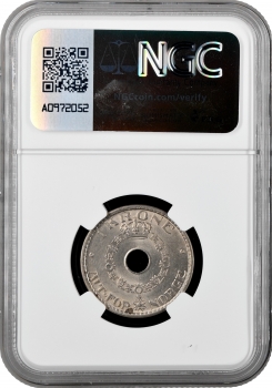 Норвегия 1 крона 1940 г., NGC MS63, "Король Хокон VII (1906 - 1957)"