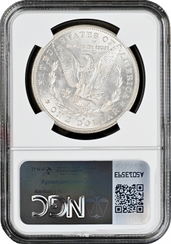 США 1 доллар 1879 г. S, NGC MS64, "Доллар Моргана"