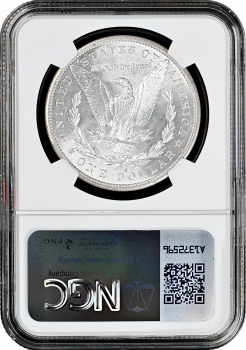США 1 доллар 1881 г. S, NGC MS65, "Доллар Моргана"