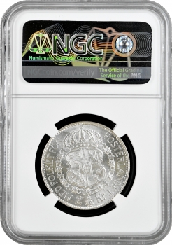 Швеція 2 крони 1938 G, NGC MS61, "Король Густав V (1908 - 1950)"