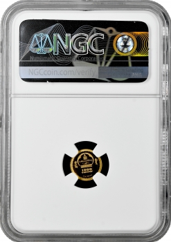 Монголія 1000 тугриків 2016 р., NGC PF70 UC, "Рік Мавпи" Top Pop