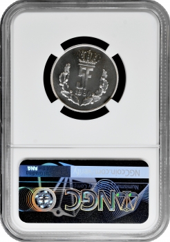 Люксембург 5 франків 1980, NGC PF68, "Великий герцог Жан (1964 - 1999)" Top Pop