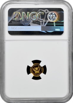 Республіка Конго 100 франків 2017 р., NGC PF69 UC, "Фауна Африки - Водяний буйвол" Top Pop 1/0