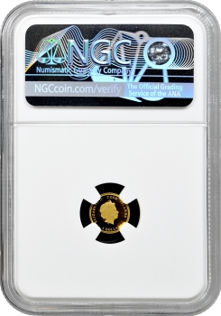 Острови Кука 5 доларів 2018 р., NGC PL69, "100 років закінчення Першої Світової війни" золото