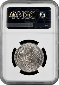 Веймарська Республіка 3 рейхсмарки 1928 р. D, NGC MS66, "400 років від дня смерті Альбрехта Дюрера"