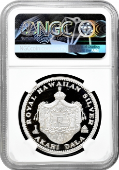 Гавайський монетний двір 1 долар 1996 р., NGC PF68 UC, "Король Камехамеха I" 1 унція