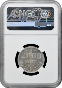 Бразилія 2000 рейсів 1935, NGC MS66, "Перша Республіка (1889 - 1942)"