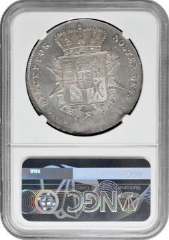Тоскана 4 флорина 1856, NGC MS63, "Великий герцог Леопольд II (1824 - 1859)"