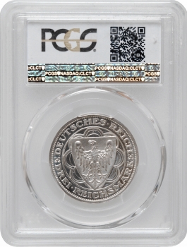 Веймарська Республіка 3 рейхсмарки 1931 р. A, PCGS PR64 DCAM, "300-ті роковини руйнування Магдебурга"