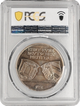 Веймарська Республіка Медаль 1928 р., PSGS SP66, "400 років від дня смерті Альбрехта Дюрера" Top Pop