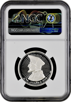 Чехословакия 5 дукатов 1968, NGC PF67 UC, "Александр Дубчек - Правда побеждает"