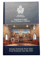 Сан-Марино набор 1 цент - 2 евро 2020 г., PROOF, "Европейский союз (Евро) (2002 - 2023)"