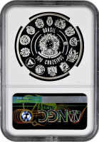 Бразилия 500 крузейро 1991 г., NGC PF69 UC, "Иберо-Америка - Встреча двух миров" Top Pop