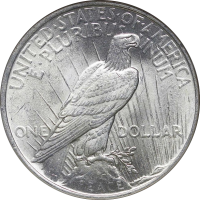 США 1 доллар 1923 г., NGC MS63, "Мирный доллар"