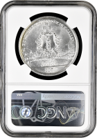 Швейцария 5 франков 1874 г., NGC MS64, "Стрелковый фестиваль в Санкт-Галлене"