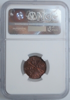 Швеция 1/12 скиллинга 1802, NGC MS64 RB, "Король Густав IV Адольф (1792 - 1809)"