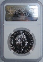 Великобритания 50 фунтов 2015 г., NGC MS69 DPL, "Стоящая Британия"