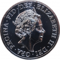 Великобритания 50 фунтов 2015 г., NGC MS69 DPL, "Стоящая Британия"