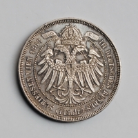 Австрия 1 талер 1868 г., AU, "Третий немецкий стрелковый фестиваль"