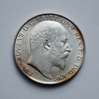Великобритания 2 шиллинга (флорин) 1902 г., UNC, 'Король Эдуард VII (1902 - 1910)'