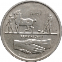 Швейцария 5 франков 1939 г., 'Выставка в Цюрихе', AU-UNC