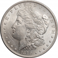 США 1 доллар 1879 г., UNC, "Доллар Моргана"