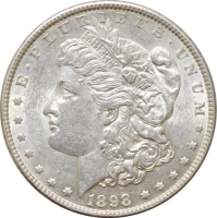 США 1 доллар 1898 г., AU, "Доллар Моргана"